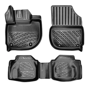 Car Floor Mats Liners For Honda Jazz 2020-2025 All Season Heavy Duty Auto Rugs - Picture 1 of 12