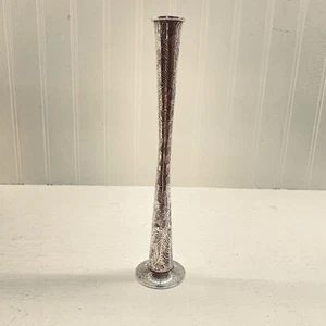 Portacandele vintage persiano inciso a mano placcato argento - Foto 1 di 9