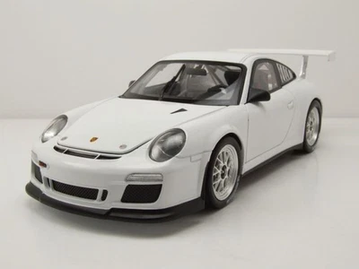 Porsche 911 GT3 Cup Version Stradale 2012 Bianco Modellino 1:18 Welly - Immagine 1 di 4