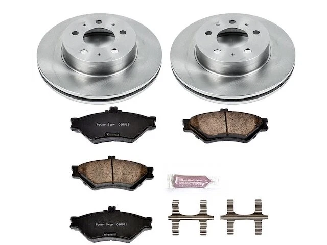 前刹车片和转子套件 21XQSB74 适用于福特 Crown Victoria 1997 1996 1996 — 第 1/1 张图片