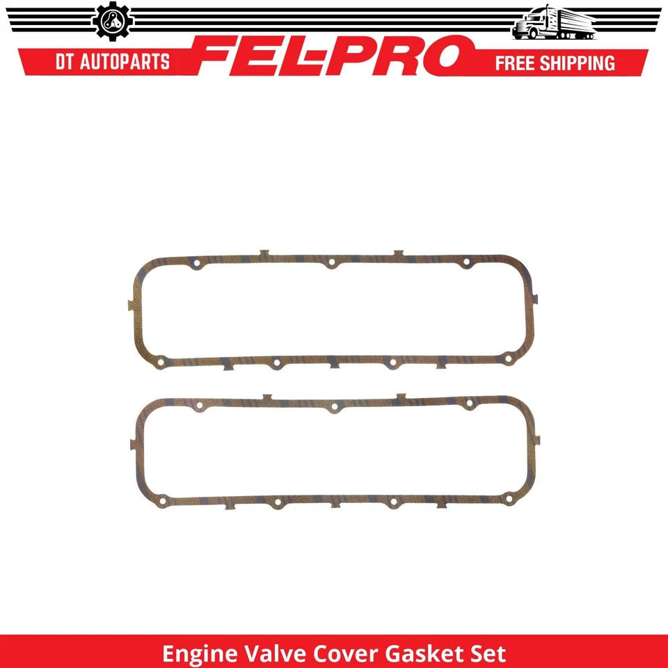 Juego de juntas de cubierta de válvula de motor V8 de 7,5 L Fel-Pro para Ford Elite 1975-1976 Foto 1 de 1