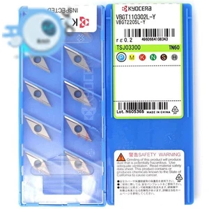 10pcs VBGT110302L-Y VBGT2205L-Y TN60 Cermet Inserts New - Picture 1 of 3