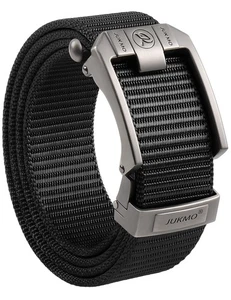 Ratchet Belt for Men, Nylon Web Tactical Belt with Automatic Slide Buckle, Ad... - Bild 1 von 9