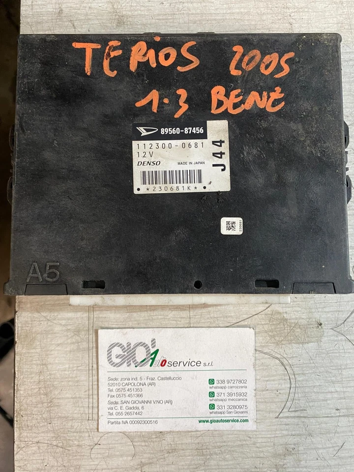 8956087456 - 1123000681 CENTRALINA MOTORE ORIGINALE DAIHATSU TERIOS - Immagine 1 di 1