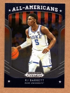 2019-20 Panini Prizm Draft Picks - All-Americans RJ Barrett #62 (RC) - Bild 1 von 2