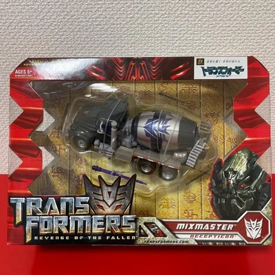 Transformers Mixmaster Decepticon Triple Changer Robot Betoniera Giocattolo - Immagine 1 di 3