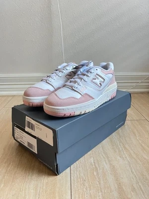 Size 6.5W - New Balance 550 White Pink Blanc Rose (NEW) - Image 1 of 4