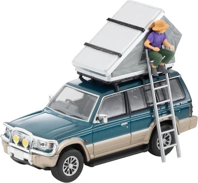 Tomica Vintage Mitsubishi Pajero MIDROOF WIDE VR 91 Metal Diecast Car LV-N206c - Image 1 of 4