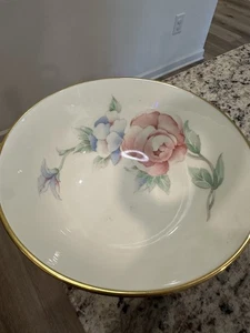 Lenox Porzellan "Chatsworth" goldener Rand 6 3/8" Schüssel - Bild 1 von 3