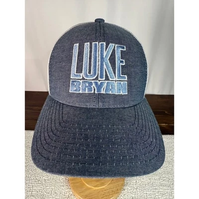 Gorra de camionero Luke Bryan serie platino música country gorra de béisbol sombrero de concierto Foto 1 de 4