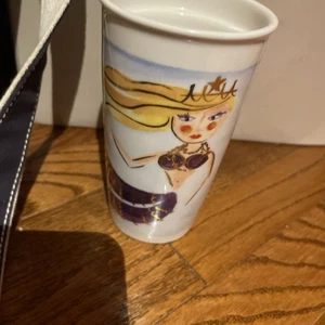 Starbucks Siren Mermaid 2015 Keramik Kaffee Travel Mug 12 oz Becher - Bild 1 von 8