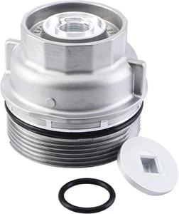 Oil Filter Housing Cap Assembly 15620-31060 with Plug Fit 1pack, natural - Picture 1 of 6
