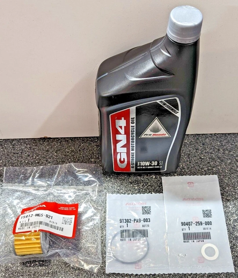 Genuine Honda Grom Oil Change Service Kit (22+) - Image 1 of 1