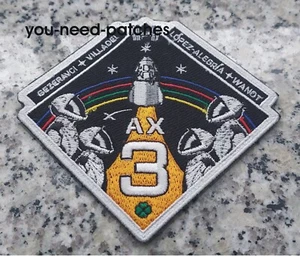 NASA ESA Space ISS Ovzon 3 Axiom Ax-3 logo patch Astronauts Spaceflight sew on - Picture 1 of 2