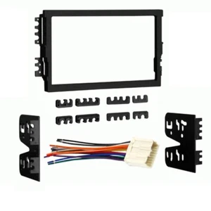 95-7309 Car Stereo Double Din Radio Install Dash Kit & Wires for Select Hyundai - Picture 1 of 4