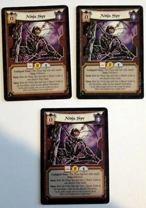 Ninja Spy (3) L5R Leyenda de los Cinco Anillos CCG Edición Perla - Imagen 1 de 1