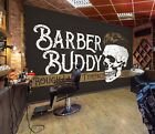 3D Cool B403 Hair Cut Barber Shop Wallpaper Wall Mural Self-adhesive Vera 23