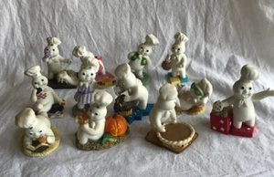 Danbury Mint Pillsbury Doughboy Calendar Set of 12 Figures - Picture 1 of 24