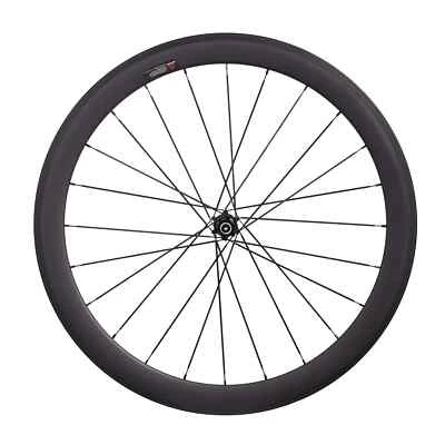 Conjunto de rodas de bicicleta de estrada carbono 38/50/60/88mm profundidade 23mm 25mm largura clincher tubular - Imagem 1 de 4