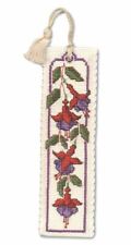 Fuchsias Bookmark Kit Cross Stitch Textile Heritage