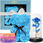 Flower Rose Bear for Mom,Perfect Birthday Romantic Gift for Wife Daughter Girlfr
