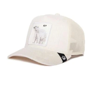 Goorin Bros. North and South Snug Lyfe Trucker Cap Basecap Meshcap Eisbär Patch - Picture 1 of 10