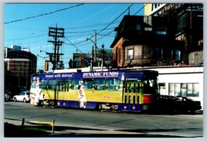 TTC Streetcar 4050 'Dynamic Funds' Wrap, King St West Toronto, Kodak 4x6 Print#2 - Picture 1 of 2