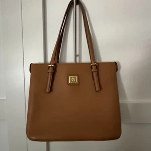 Anne Klein Shoulder Bag Purse Tan - Picture 1 of 21