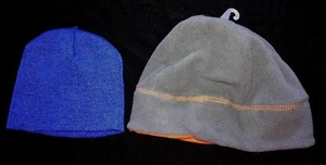2 boys WINTER HATS 1 blue KNIT 1 OLIVE FLEECE CHILDRENS PLACE NEW NWT size 4/7 @ - Picture 1 of 1