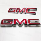 Red Emblem Kit Front & Rear Combo Set New 84395036 GM For 2015-2019 GMC Yukon GMC Pick-Up