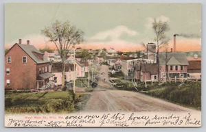Postcard 1906 West Main Street Milo, ME Dirt Street Undivided Back - Picture 1 of 2