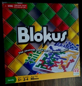 Blokus Strategy Family Board Game by Mattel 2012 Complete, Very Good Condition - Picture 1 of 6