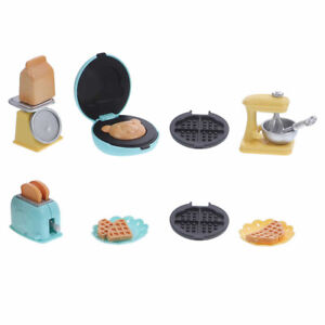  1 set mini strumento da forno giocattoli casa delle bambole mobili mini elettrodomestico da cucina modello