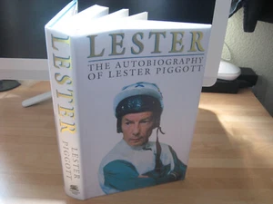 Lester Piggott Signed 1st/1st The Autobiography great jockey 9 Epsom Derby wins - Picture 1 of 11