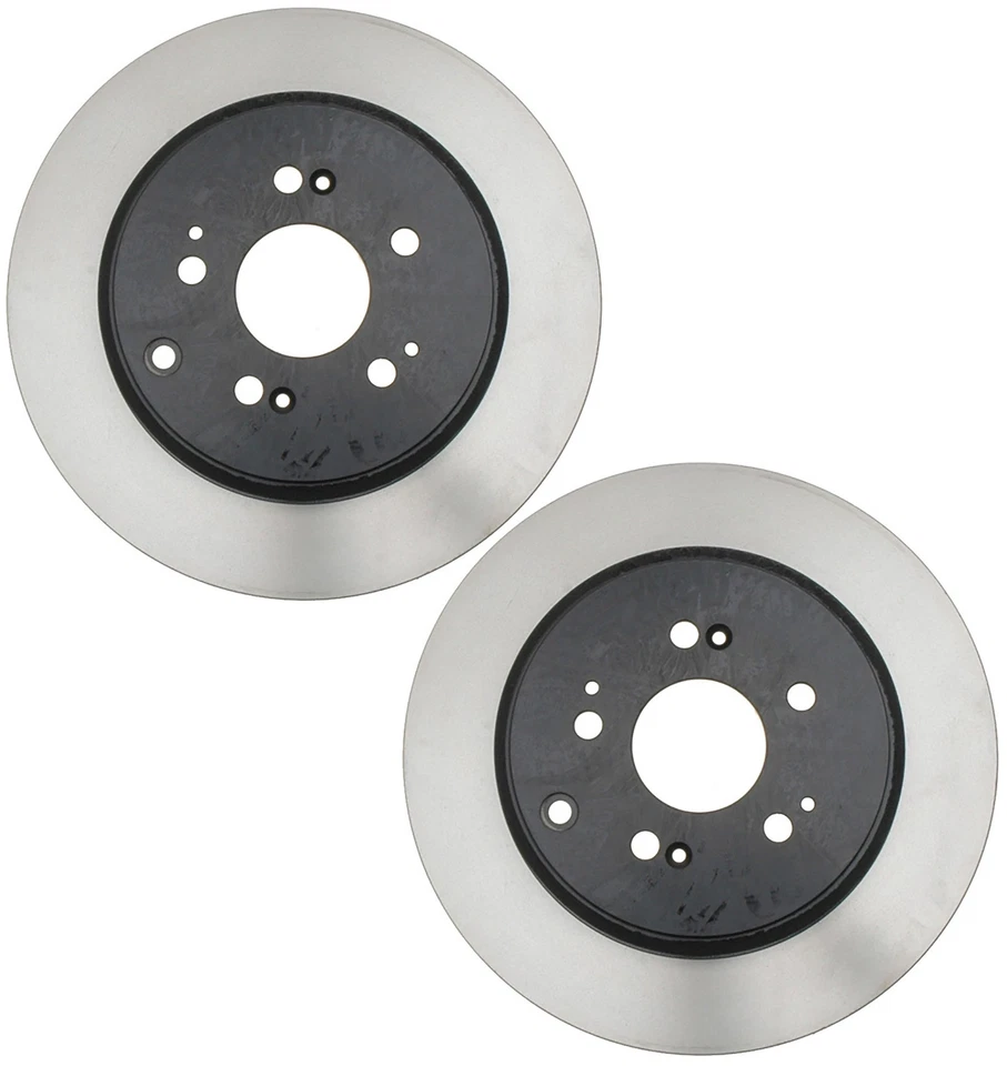 Juego de 2 rotores de freno de disco recubiertos traseros ACDelco para Acura MDX Honda Odysssey Foto 1 de 1