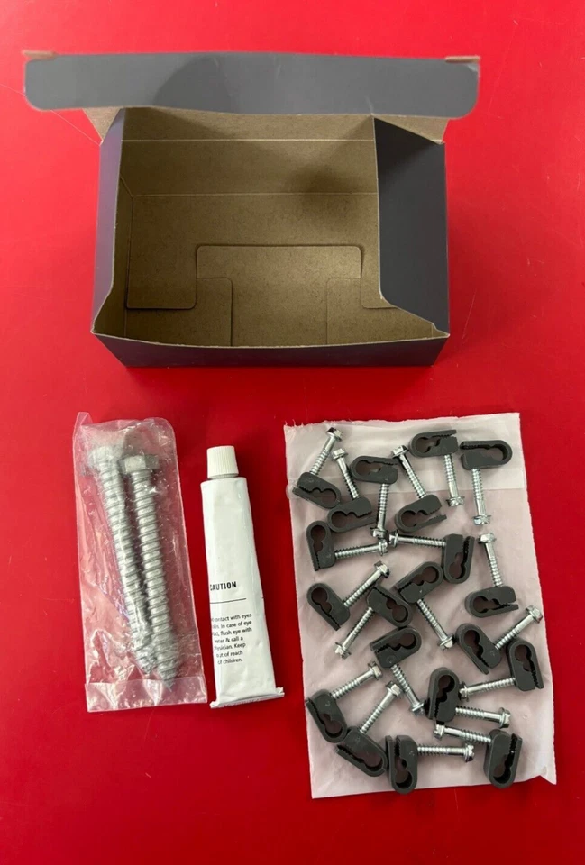 Round Cable Clip with Screws for Starlink Ethernet Cable - 20 count - Image 1 of 1