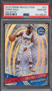 2016-17 Panini Revolution Chris Paul #73 GALACTIC PSA 10