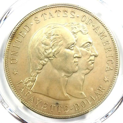 1900 Lafayette Silver Dollar $1 Coin - Certified PCGS Uncirculated Detail UNC MS - Image 1 of 4