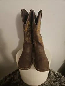 Botas vaqueras clásicas cuadradas Roper Western para mujer 8 09-021-1900-2860 BR - Imagen 1 de 9