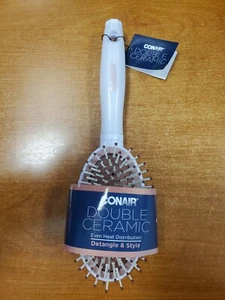 Conair Double Ceramic Brushes White/Rose Gold *YOU CHOOSE BRUSH* R8P3a/b - Picture 1 of 9