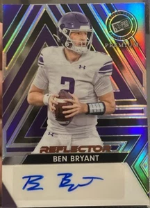 BEN BRYANT 2024 PRESS PASS PREMIUM REFLECTOR AUTOGRAPH PURPLE # BA-BB1 3/15 SP - Bild 1 von 2