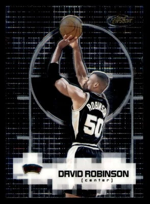 2000-01 Topps Finest #9 David Robinson - Image 1 of 2