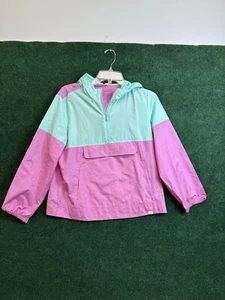 Gap Factory Kid’s Colorblock Windbuster 1/4 Zip Size XL (12) - Cyclamen Purple - Picture 1 of 7