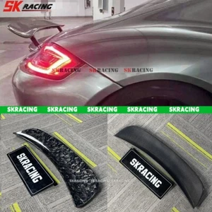 Fits Porsche 987 Cayman S 06-12 Carbon Fiber/Gloss Black Rear Spoiler Trunk Wing - Picture 1 of 55
