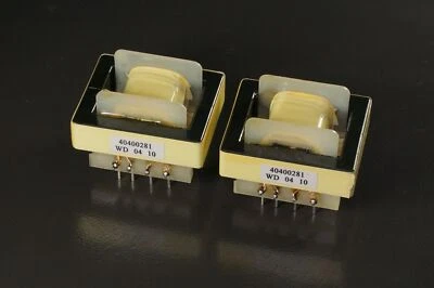 WORLD DRAGON ELECTRONIC LIMITED Lot of 2 40400281 World Dragon Electronic Transformer 8 Pin 5mm Pitch Thru Hole