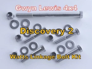 Discovery 2 Watts Linkage Bolt Kit GL1273 Gwyn Lewis 4x4 - Picture 1 of 2