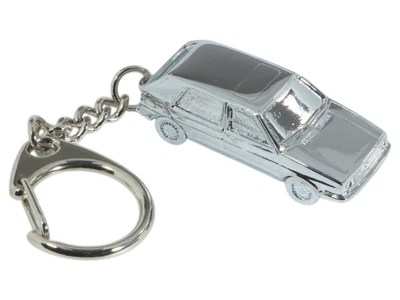 AMS AUTO GMBH Schlüsselanhänger VW Golf 2, Handarbeit, Verchromt, Made in Germany