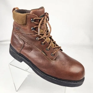 Wolverine DuraShocks SR Hombres Botas de Trabajo Talla 13 M Marrón 6 pulgadas Cuero Gore Tex - Imagen 1 de 10