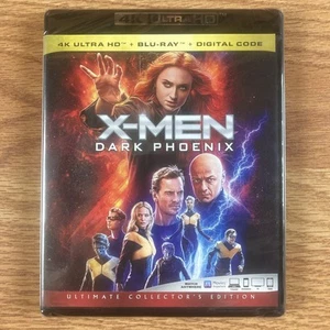 X-Men Dark Phoenix 4K Ultra HD Blu-ray Digital Code Ultimate Collectors Edition - Picture 1 of 4