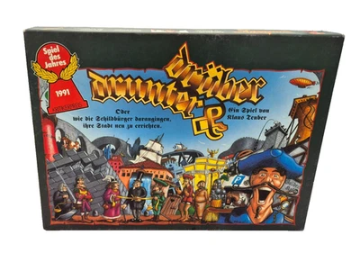 Drunter & Drüber Hans im Glück Brettspiel Spiel des Jahres 1991 Zustand Super✅✅✅ - Bild 1 von 4